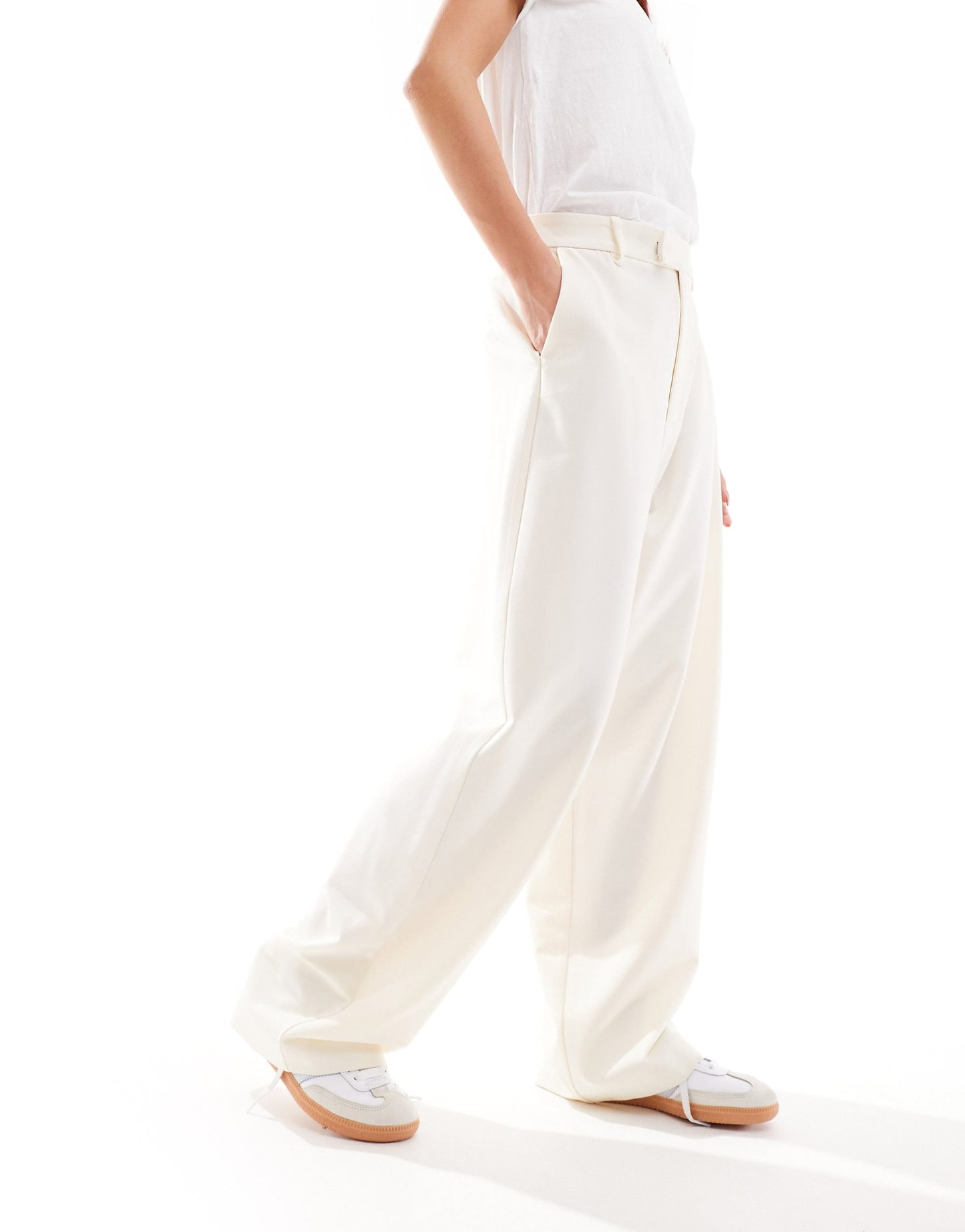 Str Low Slung  Tailored Trouser
