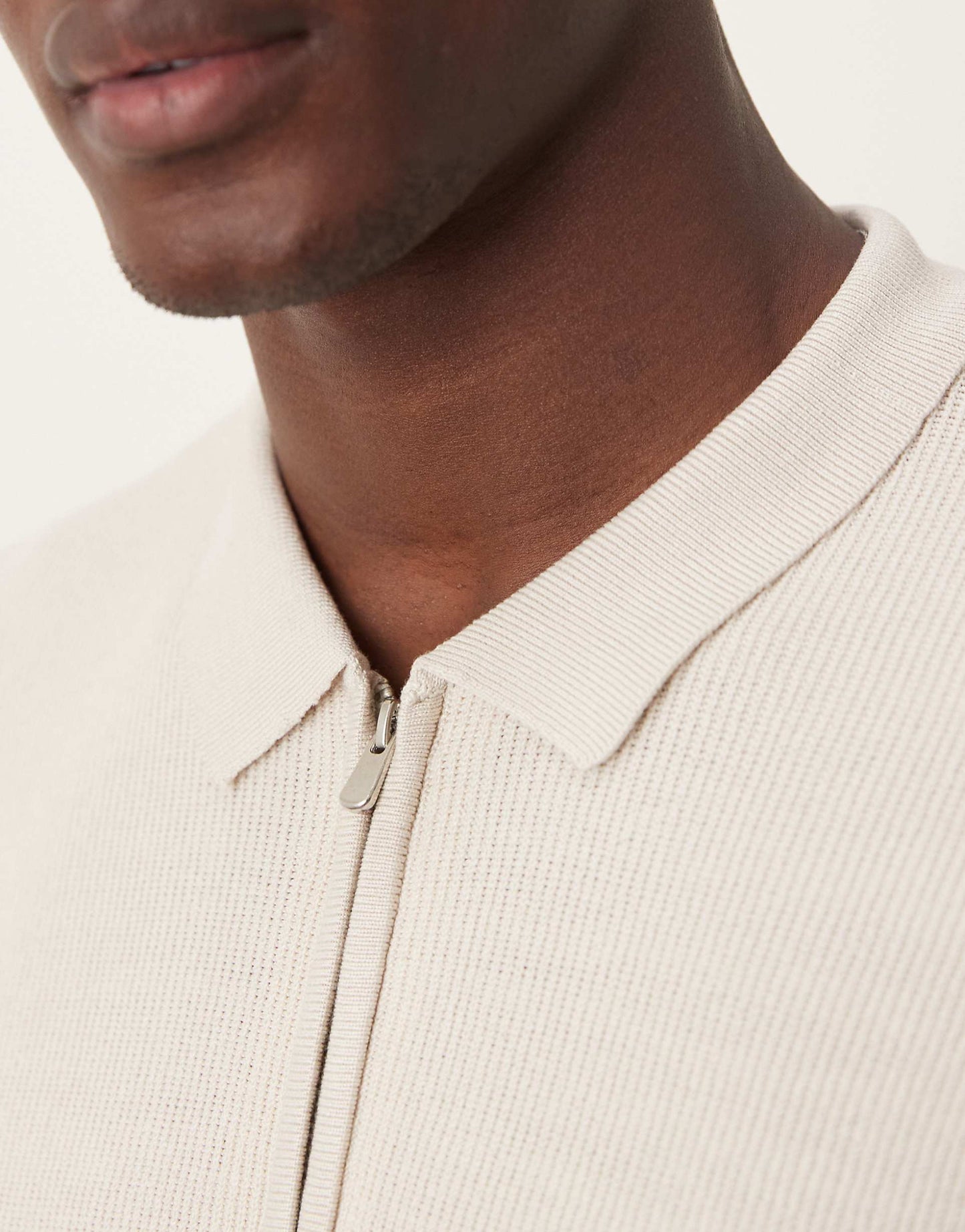 Short Sleeve 1/4 Zip Polo