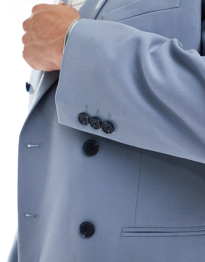 Skinny Double Breasted Blazer