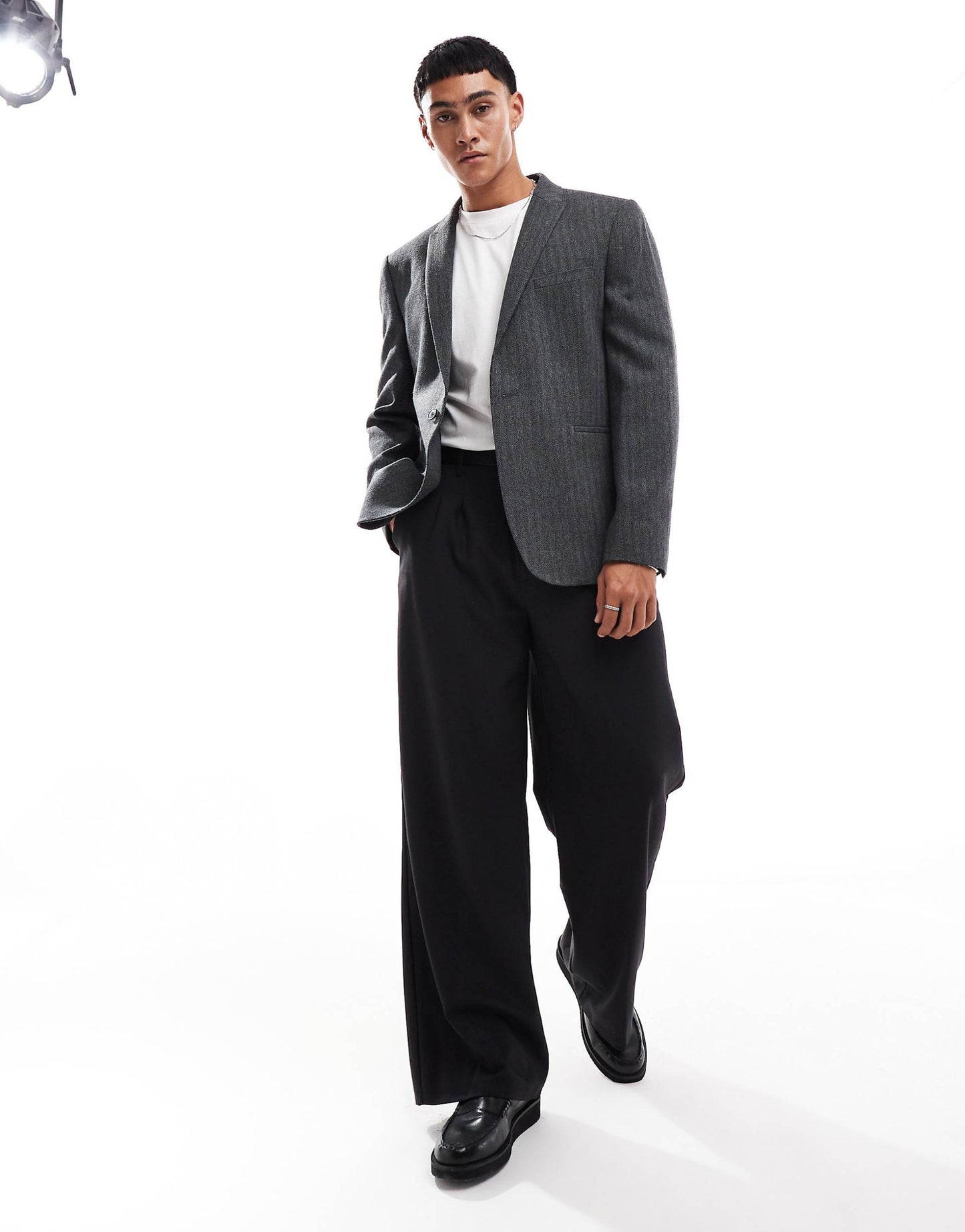 Slim Fit Wool Mix Suit Jacket