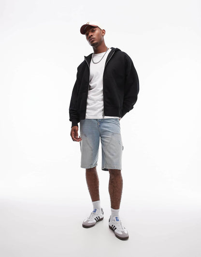 Premium Heavyweight Oversized Full Zip Hoodie