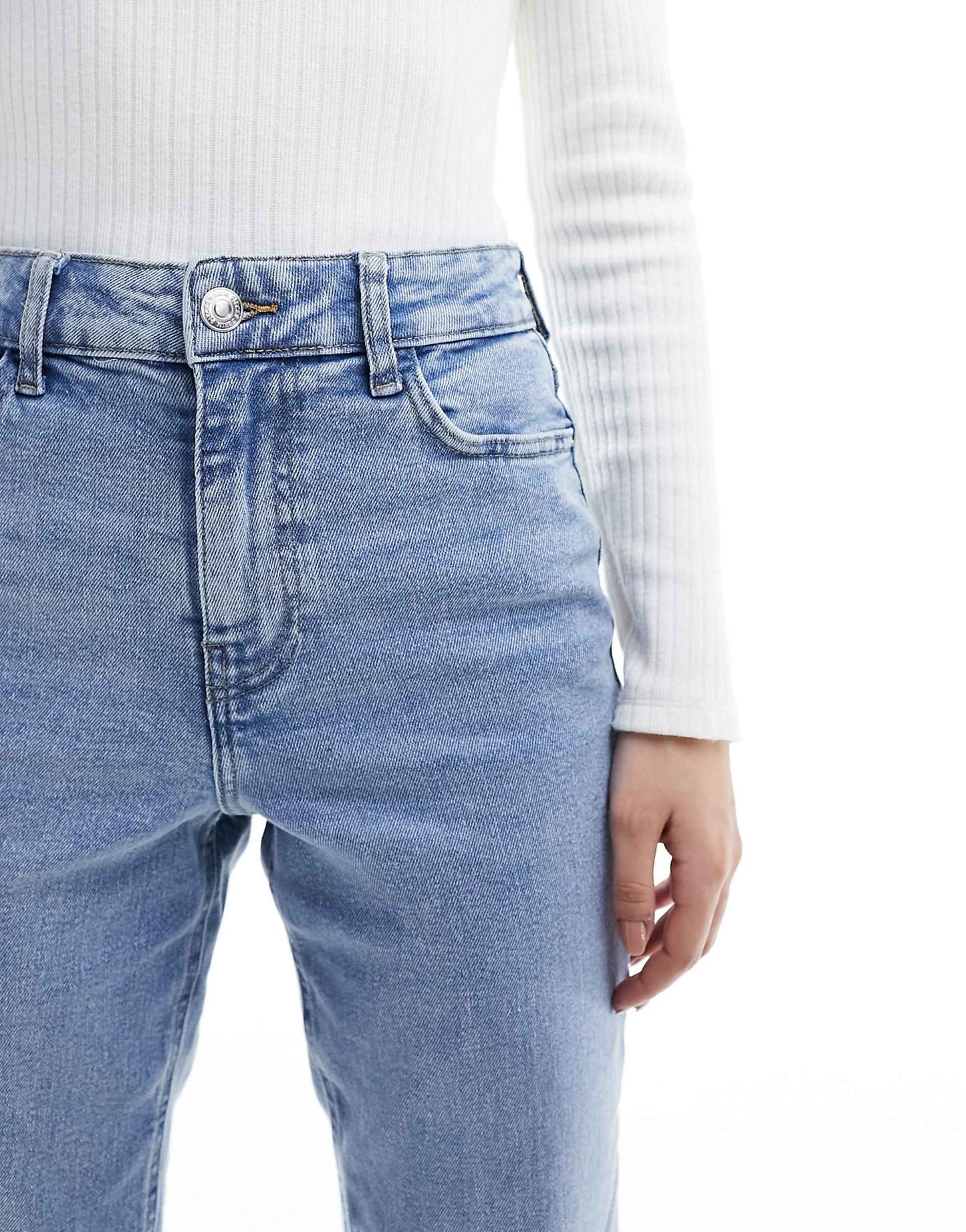 Kelly High Waisted Straight Leg Jeans