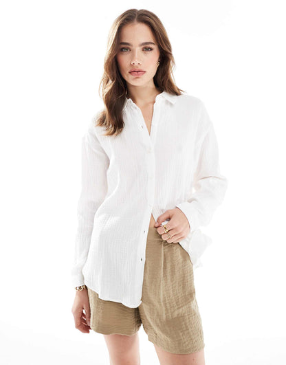 Long Sleeve Loose Shirt