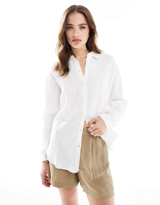 Long Sleeve Loose Shirt