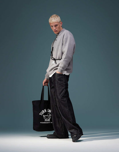 Oversized Brushed Knitted Polo