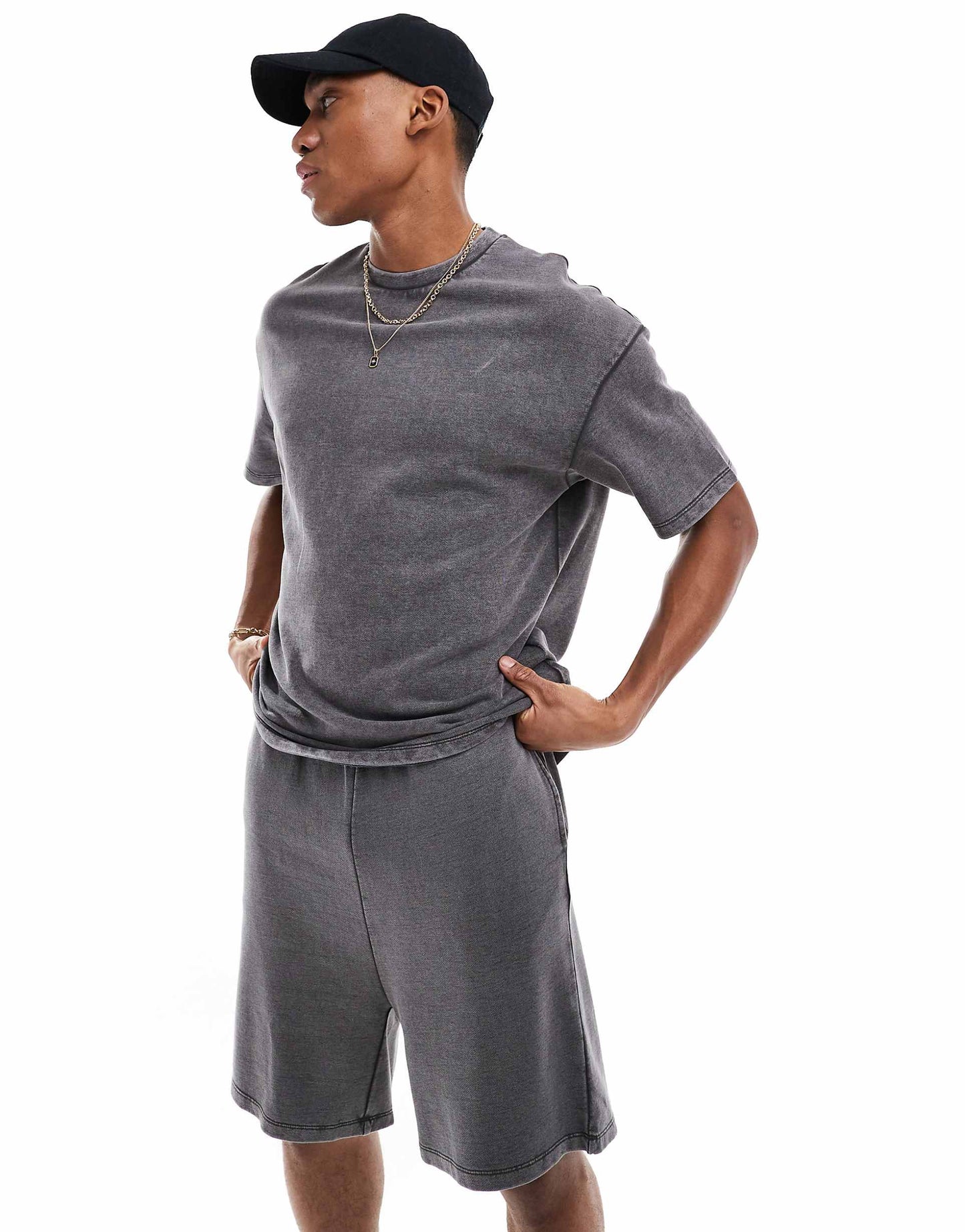 Oversized Sweat T-Shirt Co-Ord