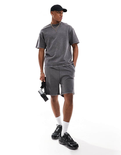 Oversized Sweat T-Shirt Co-Ord