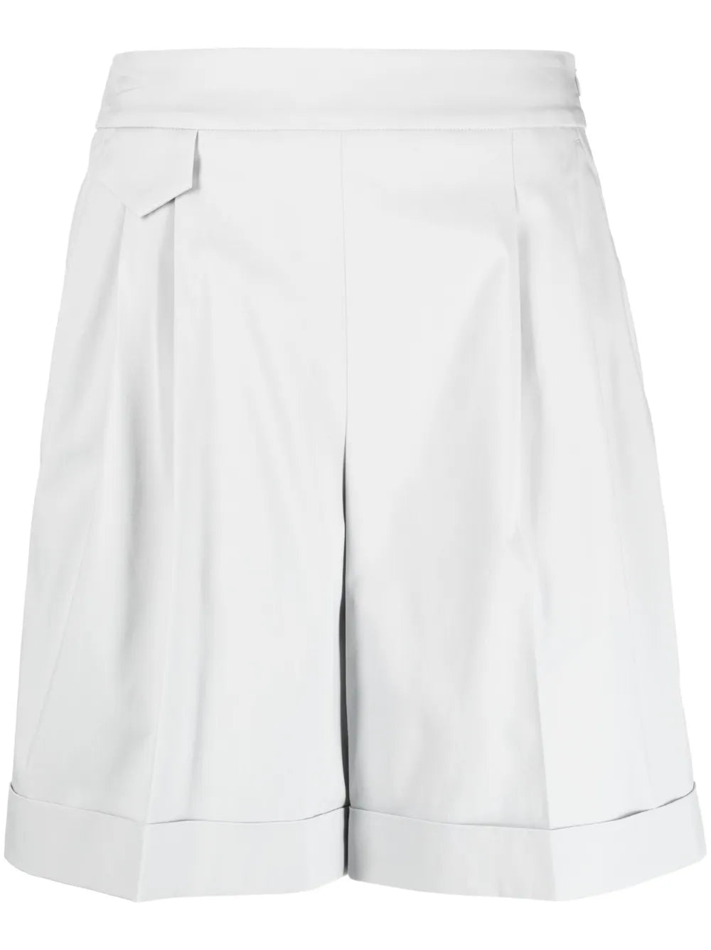 Cotton-Blend Tailored Shorts