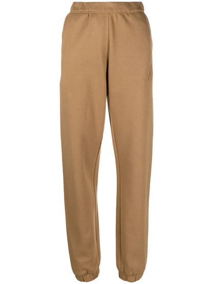 Embroidered Logo Tapered Track Pants