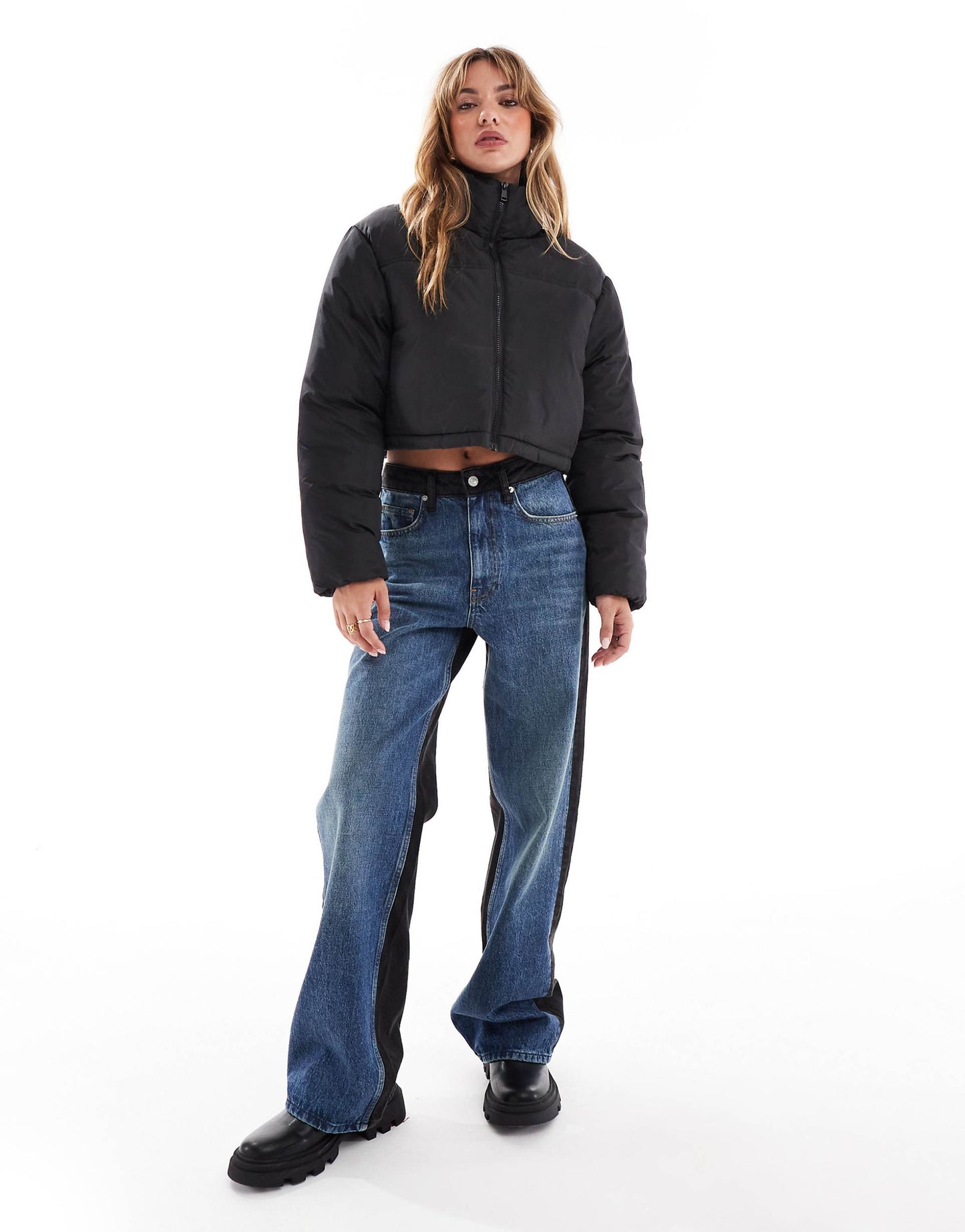 Cropped Puffer Jacket