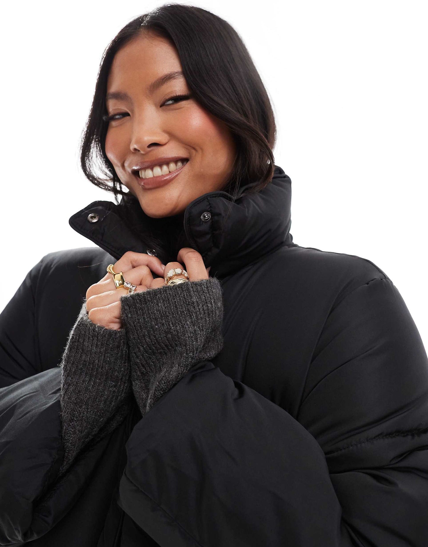 Petite Longline Padded Jacket