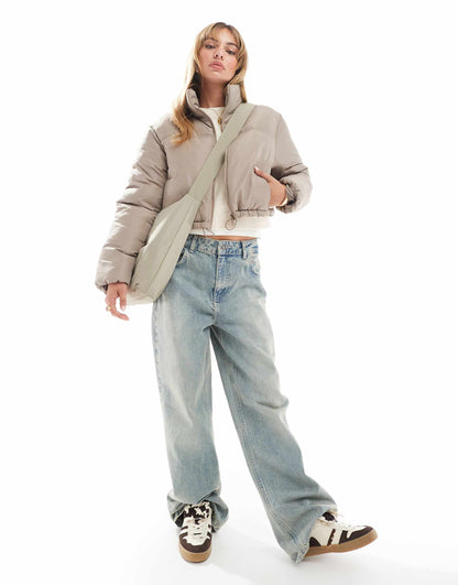 Cropped Puffer Jacket