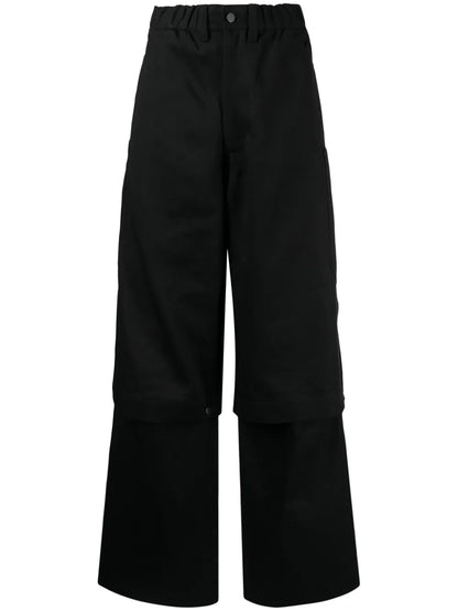 Detachable-Legs Cotton Jeans