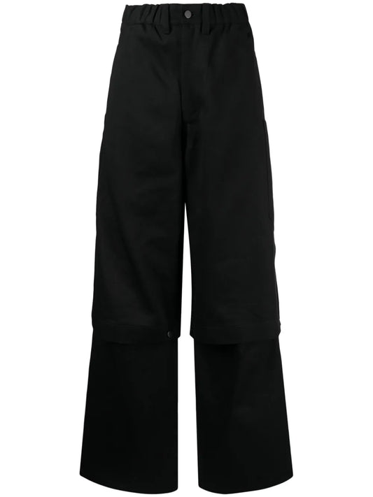 Detachable-Legs Cotton Jeans