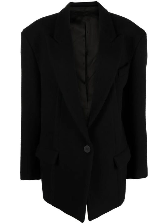 Glen Single-Breasted Blazer