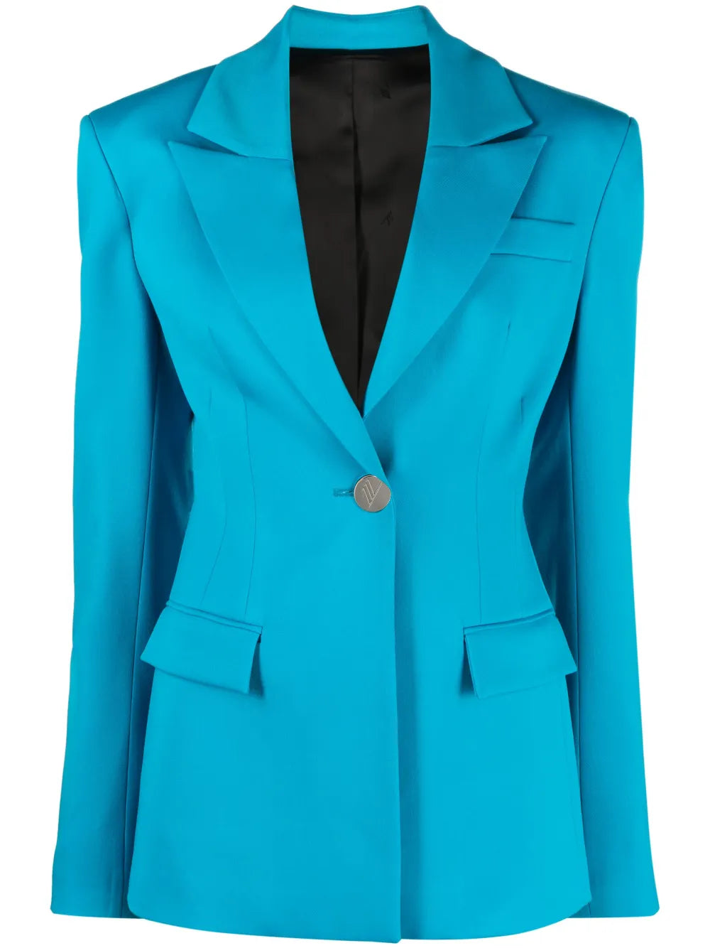 Single-Breasted Virgin-Wool Blazer