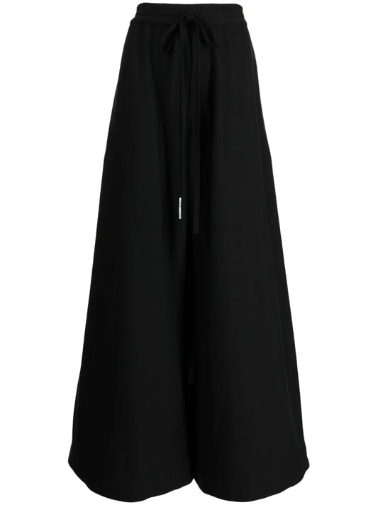 Drawstring-Waist Palazzo Pants