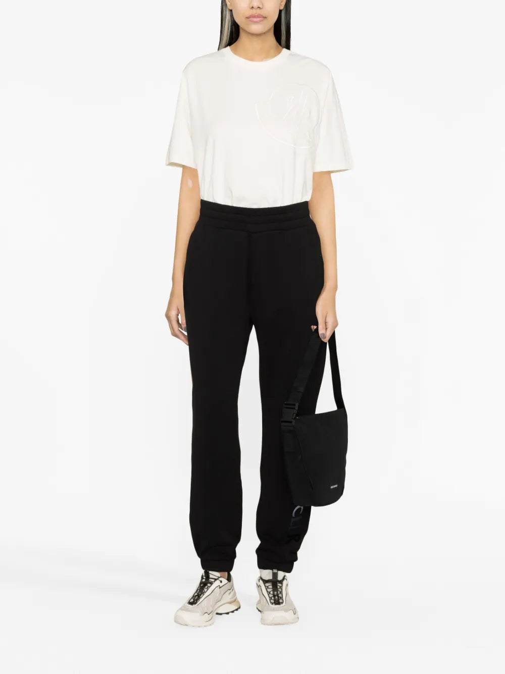 Logo-Print Cotton Track Pants