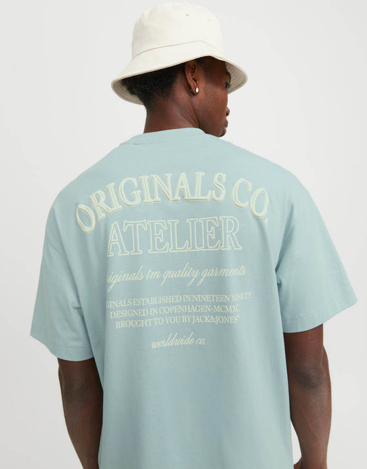 Oversized Atalier Back Print T-Shirt