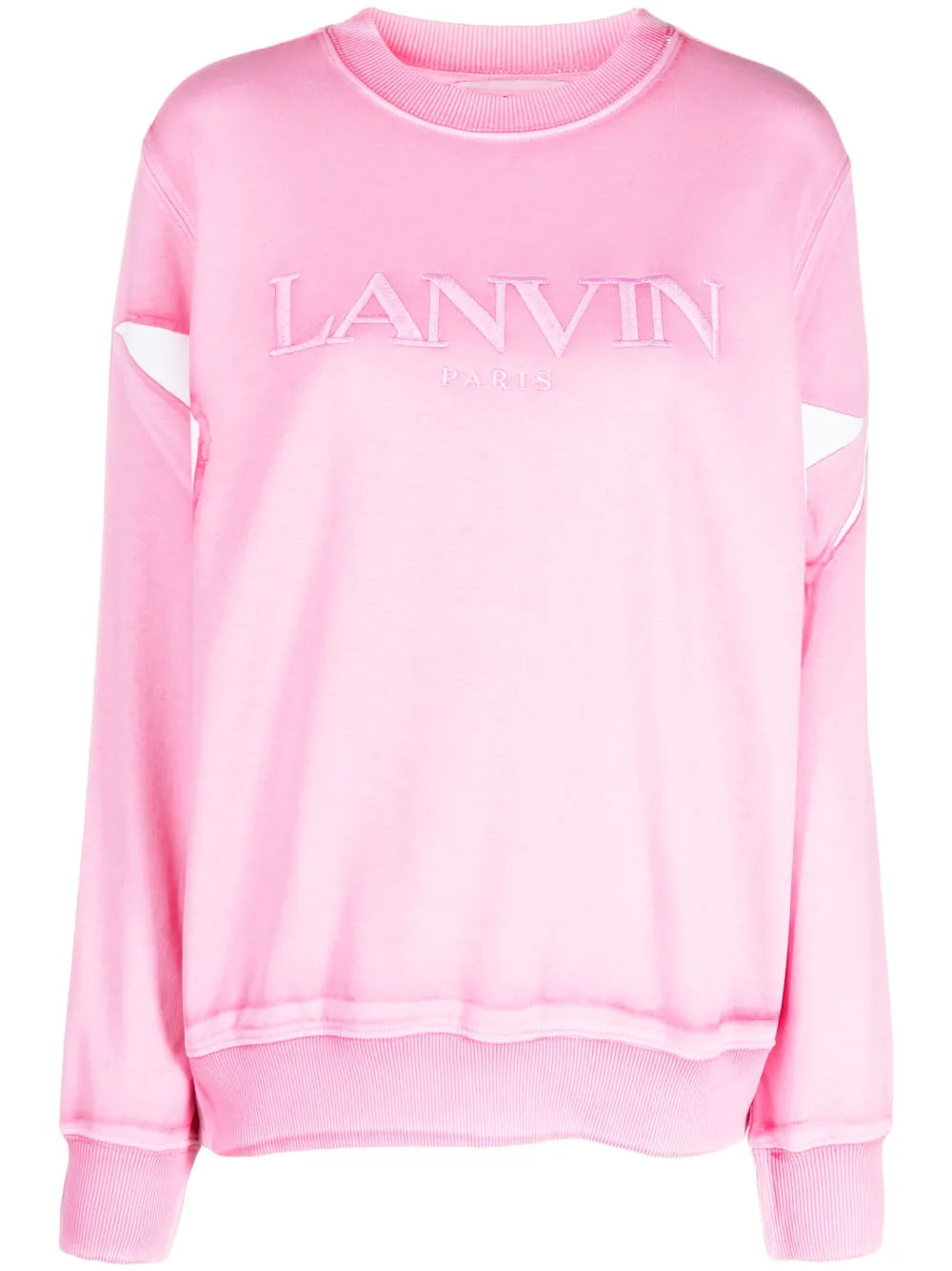 Embroidered-Logo Crew-Neck Sweatshirt