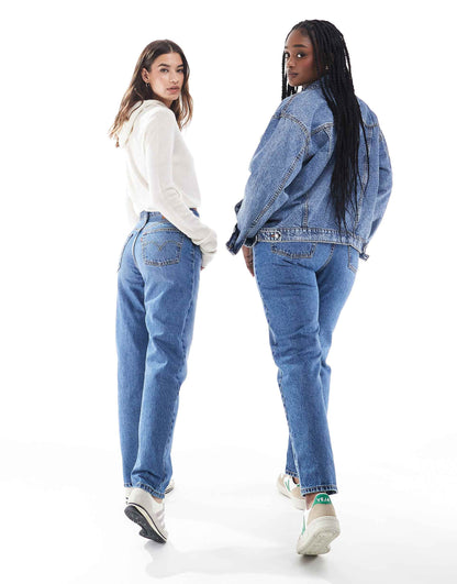 501 Straight Fit Crop Jeans