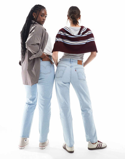 501 Straight Fit Crop Jeans