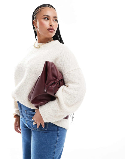 Curve Boucle Crew Neck Jumper