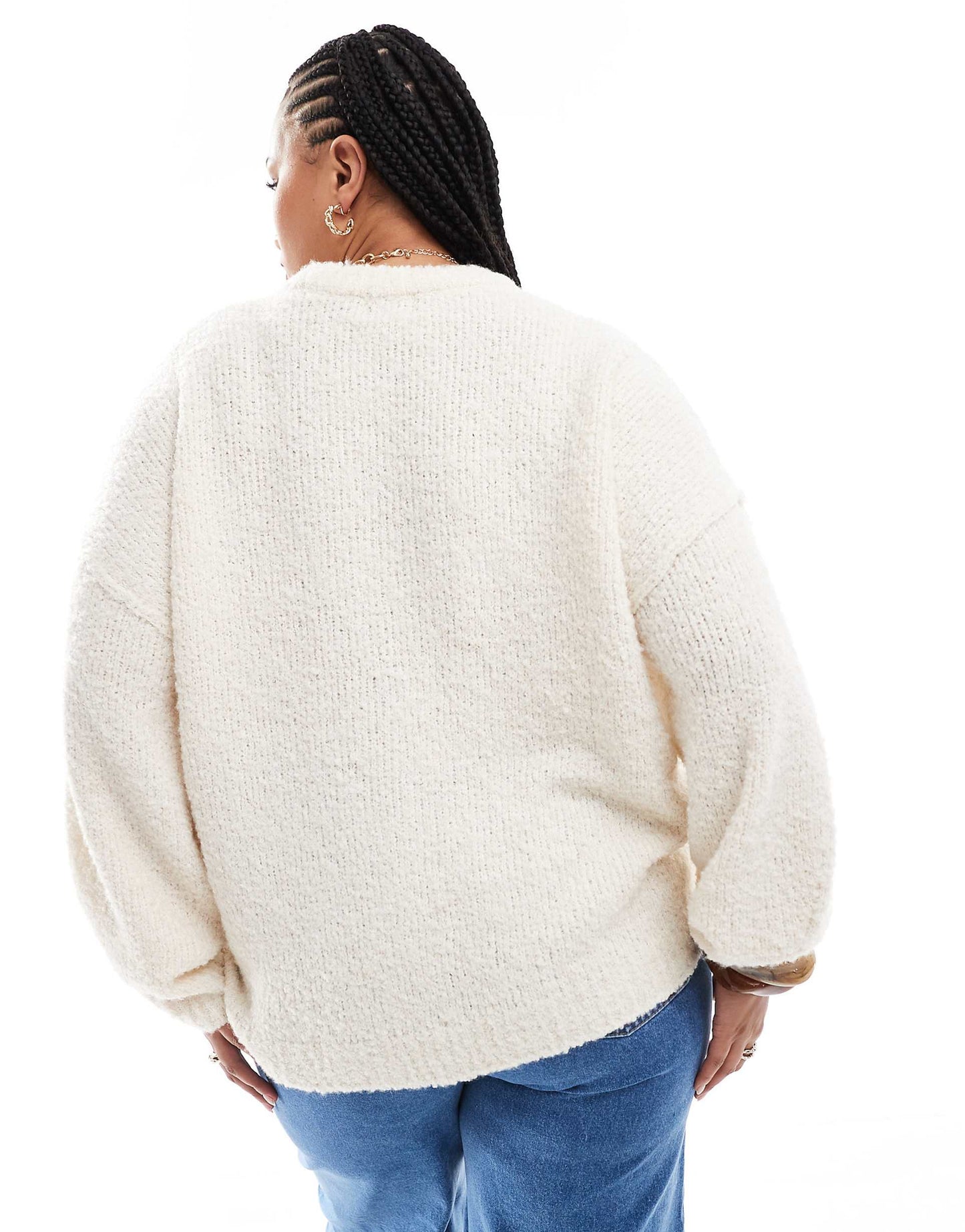 Curve Boucle Crew Neck Jumper