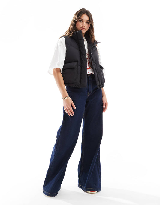 Western Bubble Down Puffer Gilet