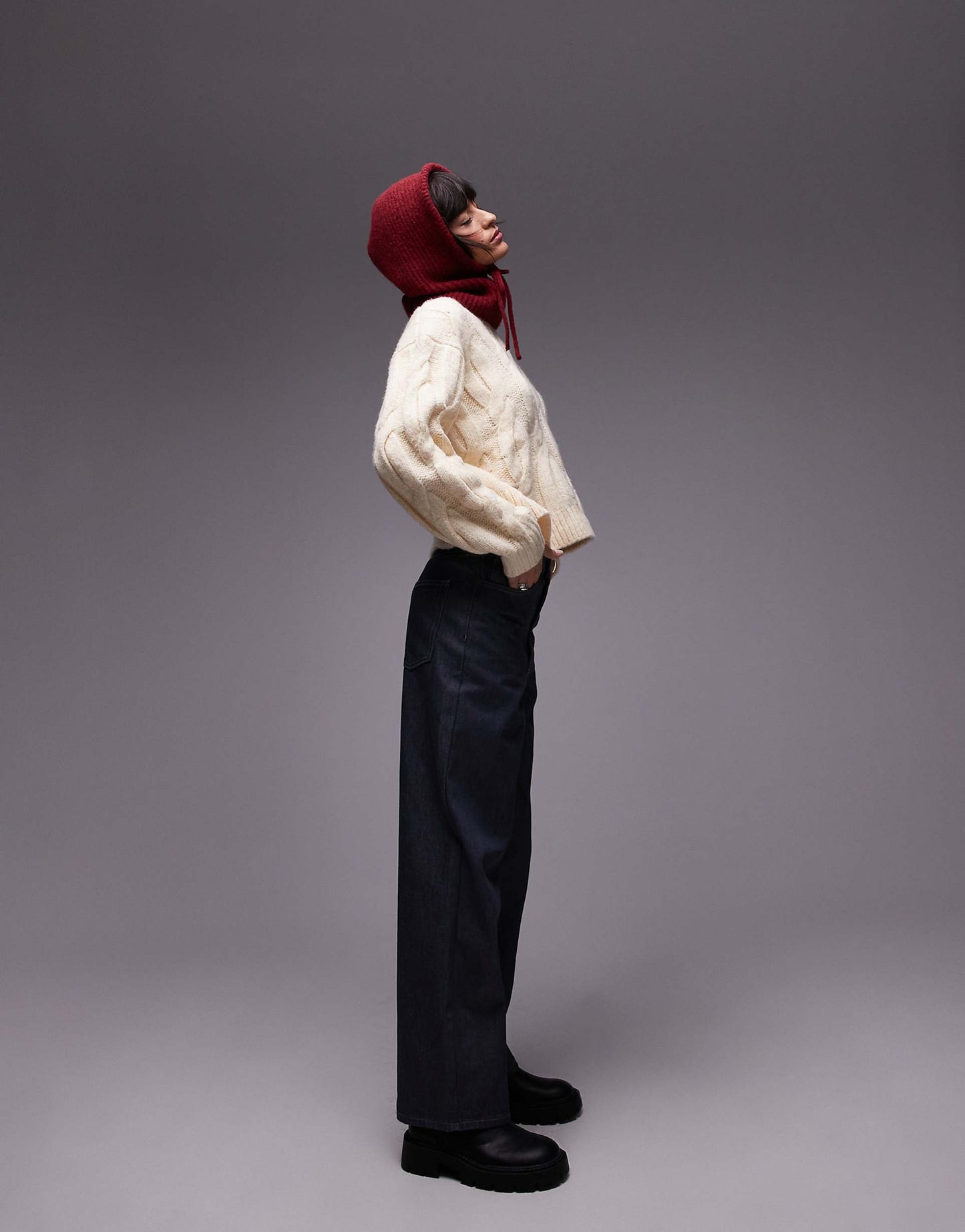 Isabel Relaxed Fit Cable Knit Jumper