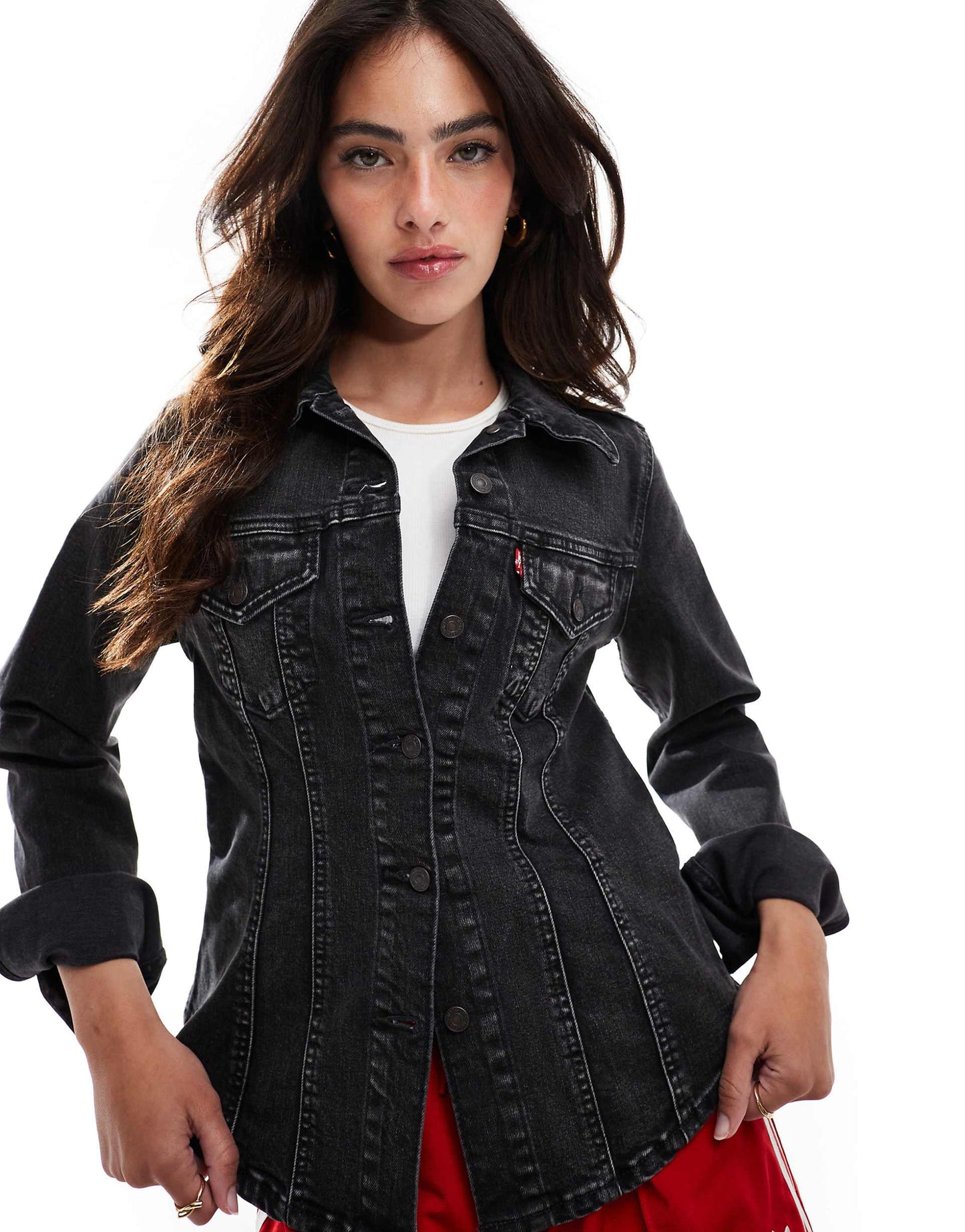 Tailored Slim Fit Denim Trucker
