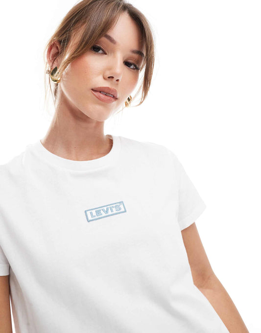 Perfect Shine Box Tab Logo T-Shirt