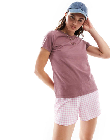 Perfect Shine Box Tab Logo T-Shirt