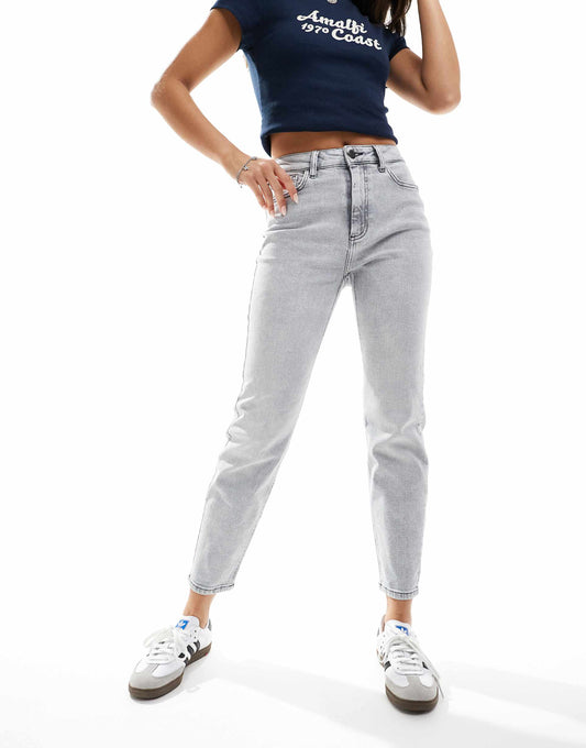 Moni High Waisted Straight Leg Jeans