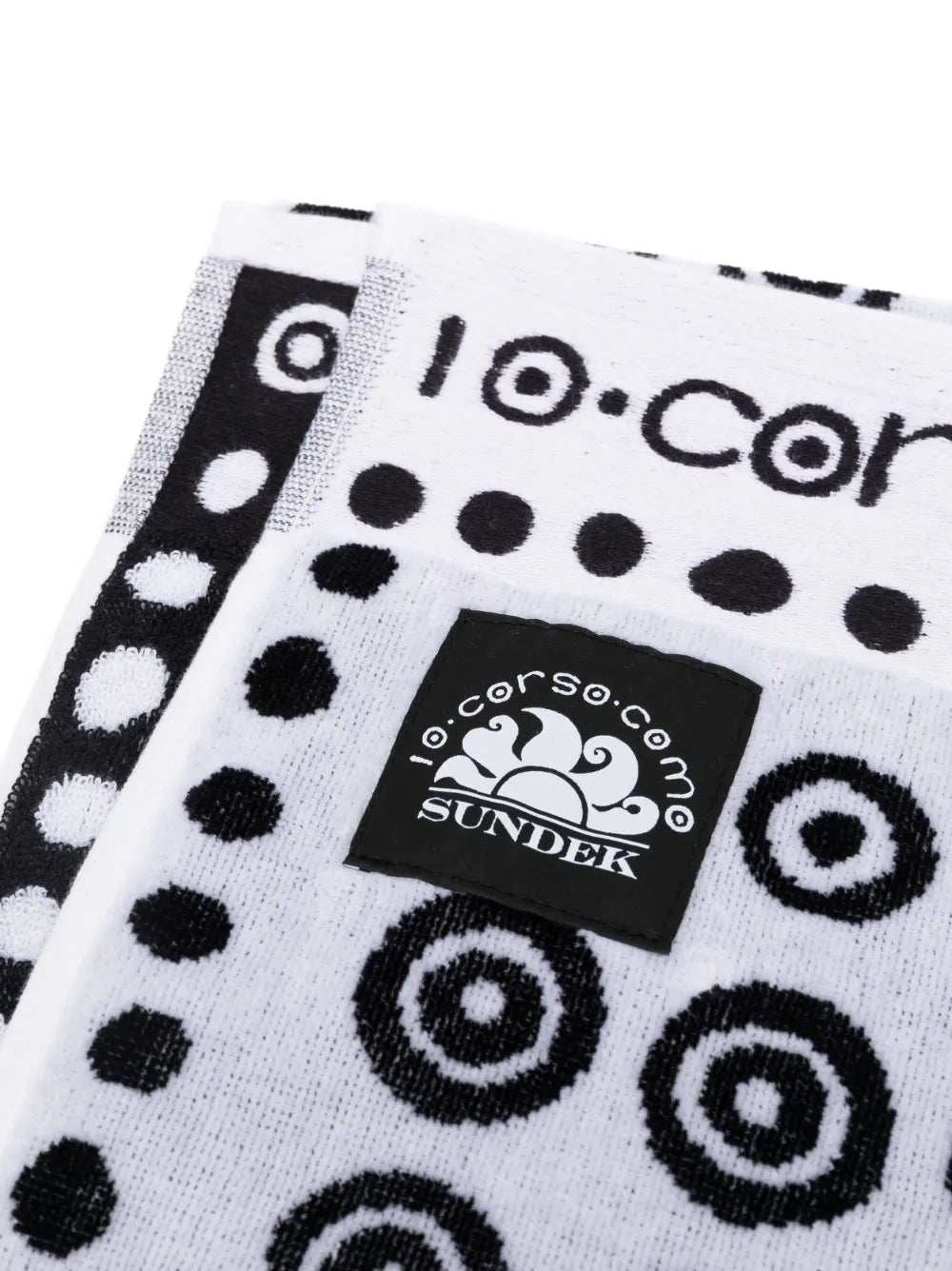 Graphic-Print Beach Towel