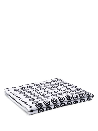 Graphic-Print Beach Towel