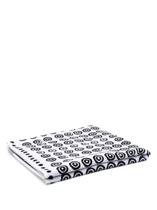 Graphic-Print Beach Towel