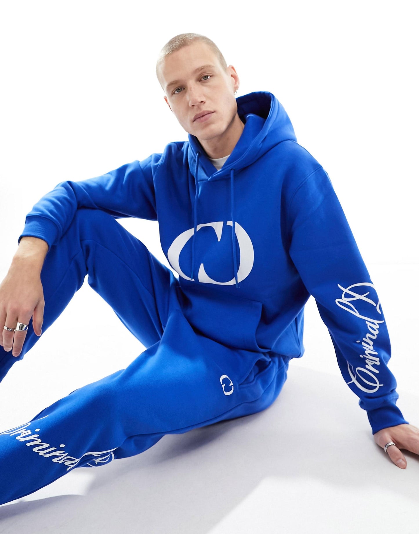 Hoodie With Large Cd Logo