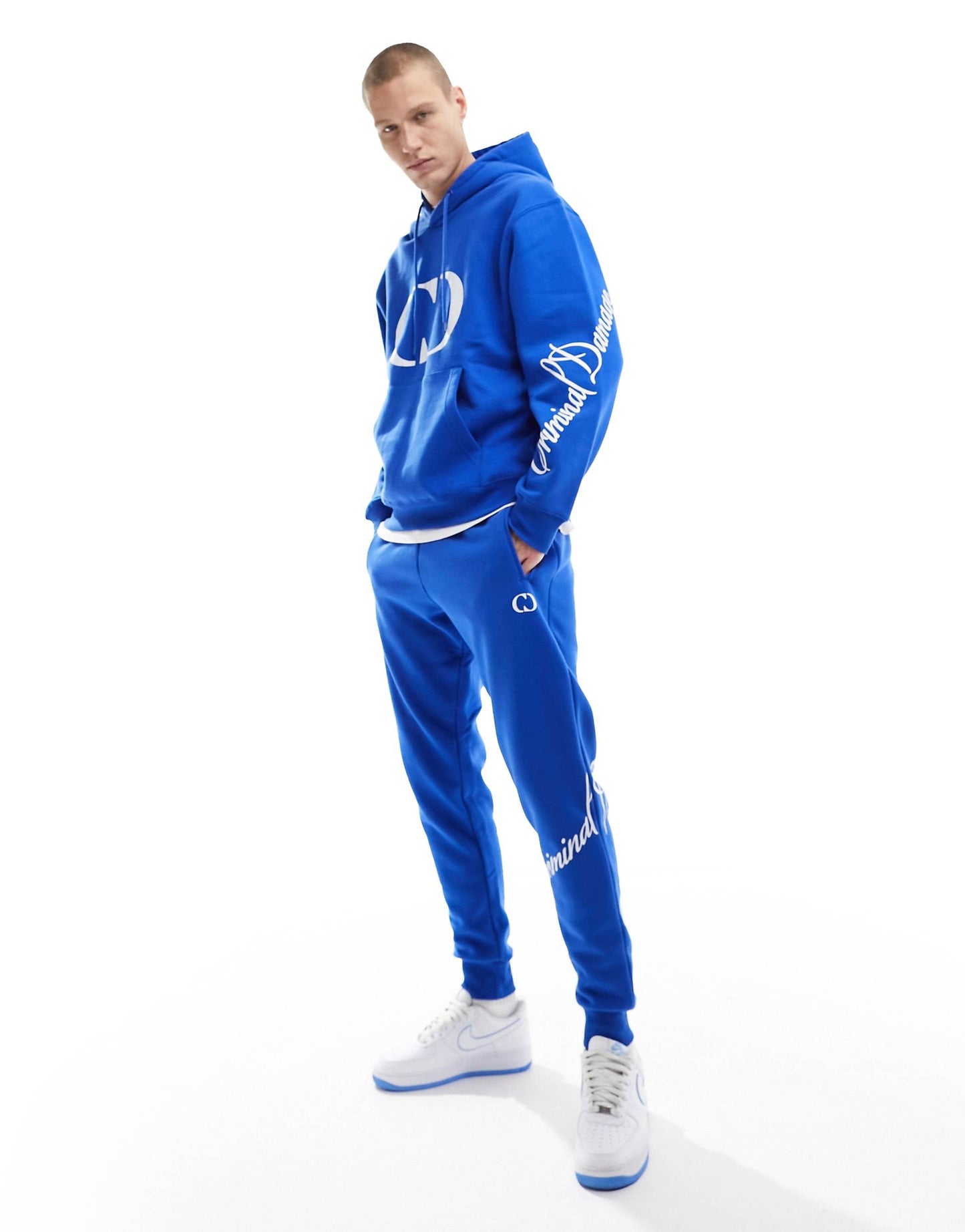 Hoodie With Large Cd Logo