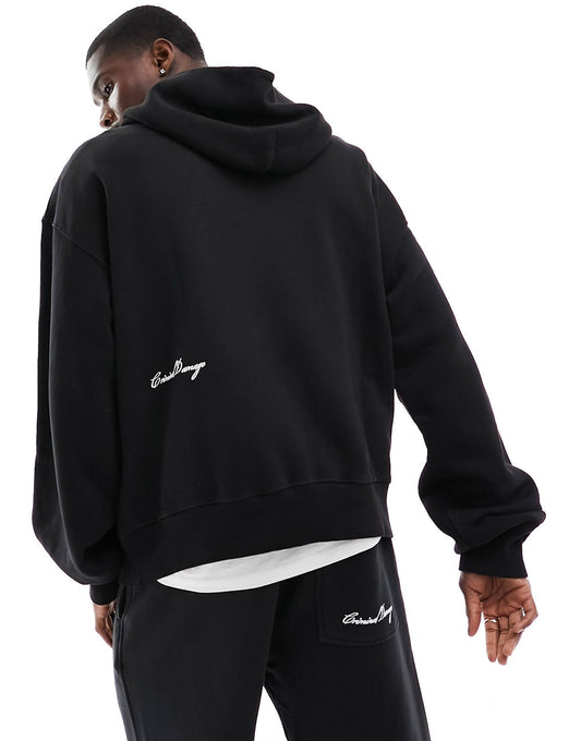 Heavy Pullover Boxy Fit Hoodie