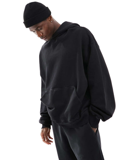 Heavy Pullover Boxy Fit Hoodie