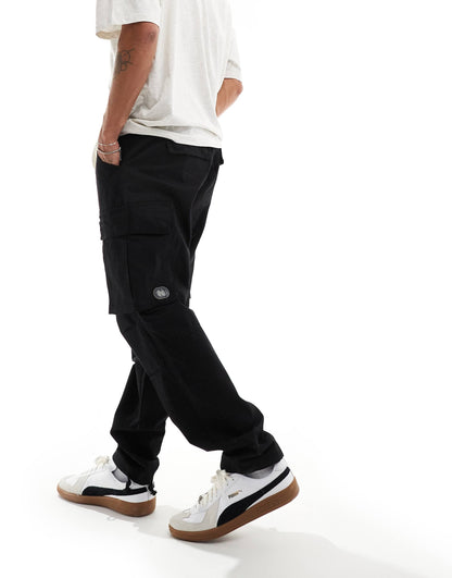 Cargo Pants With Side Leg Army Pockets