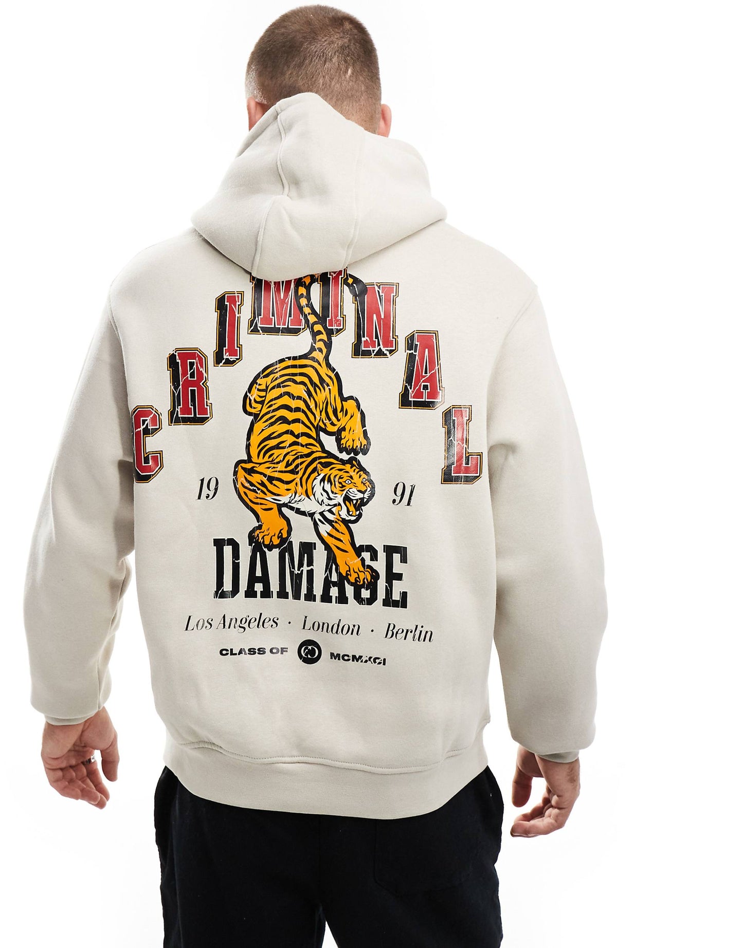 Hoodie With Graphic Print