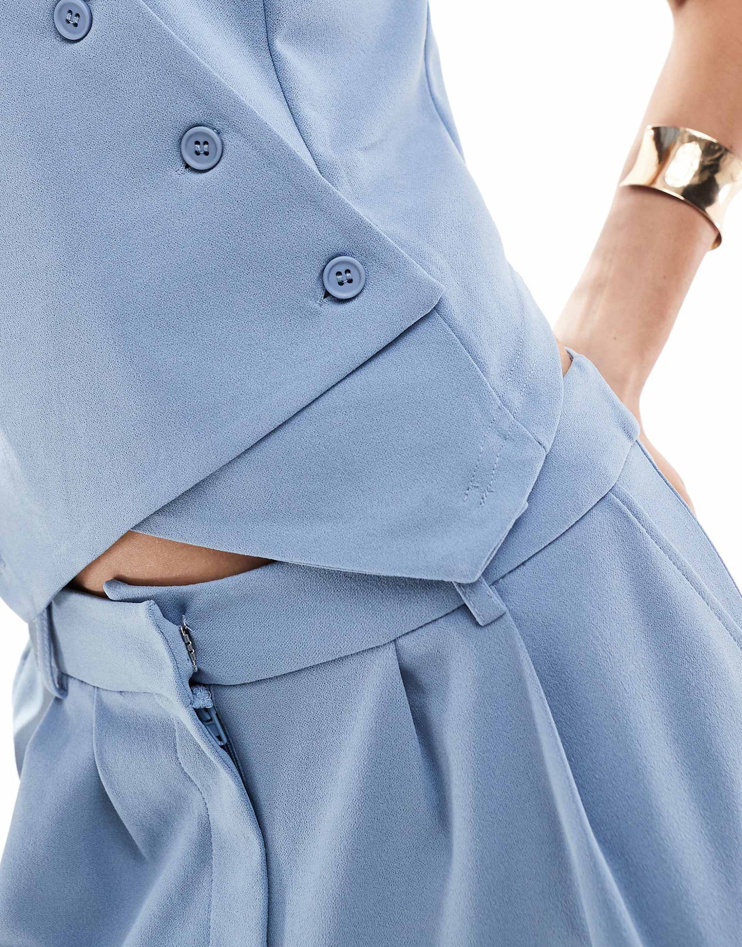Asymmetric Waistcoat Co-Ord