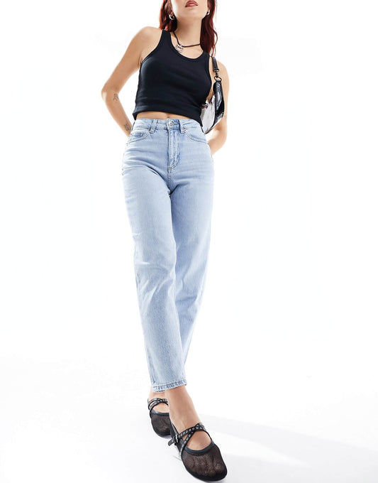 Tessa High Rise Mom Jeans