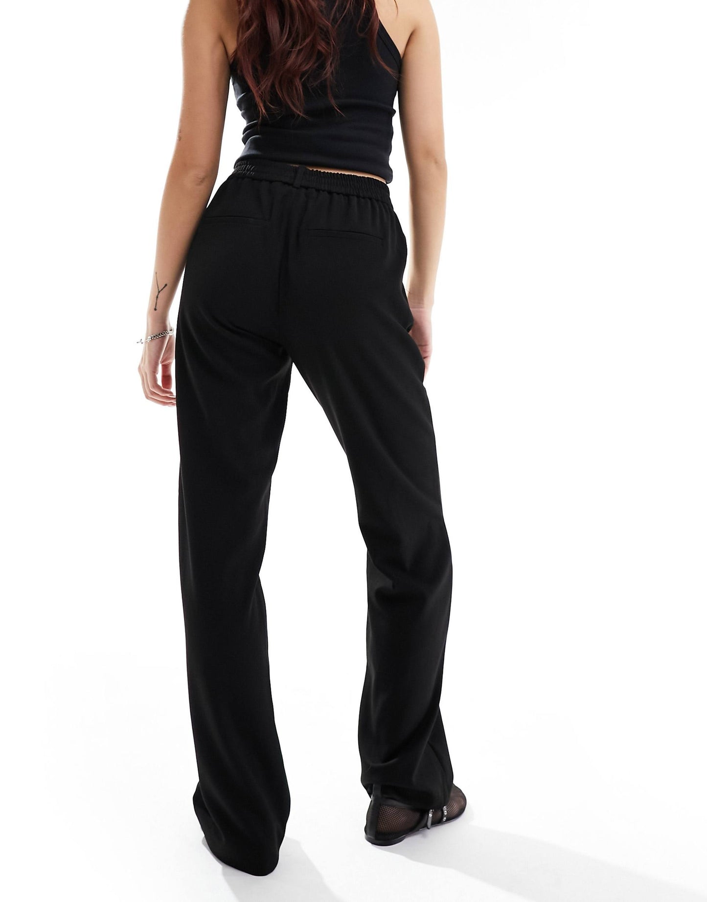 Tailored Straight Leg Trousers