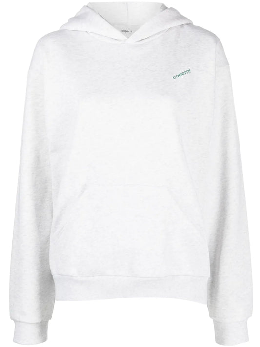 Logo-Print Jersey Hoodie