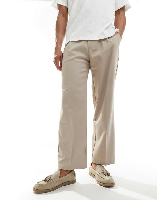 Wide Leg Tailored Trouser