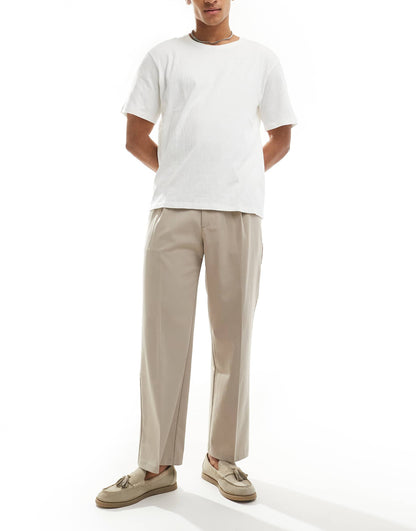 Wide Leg Tailored Trouser