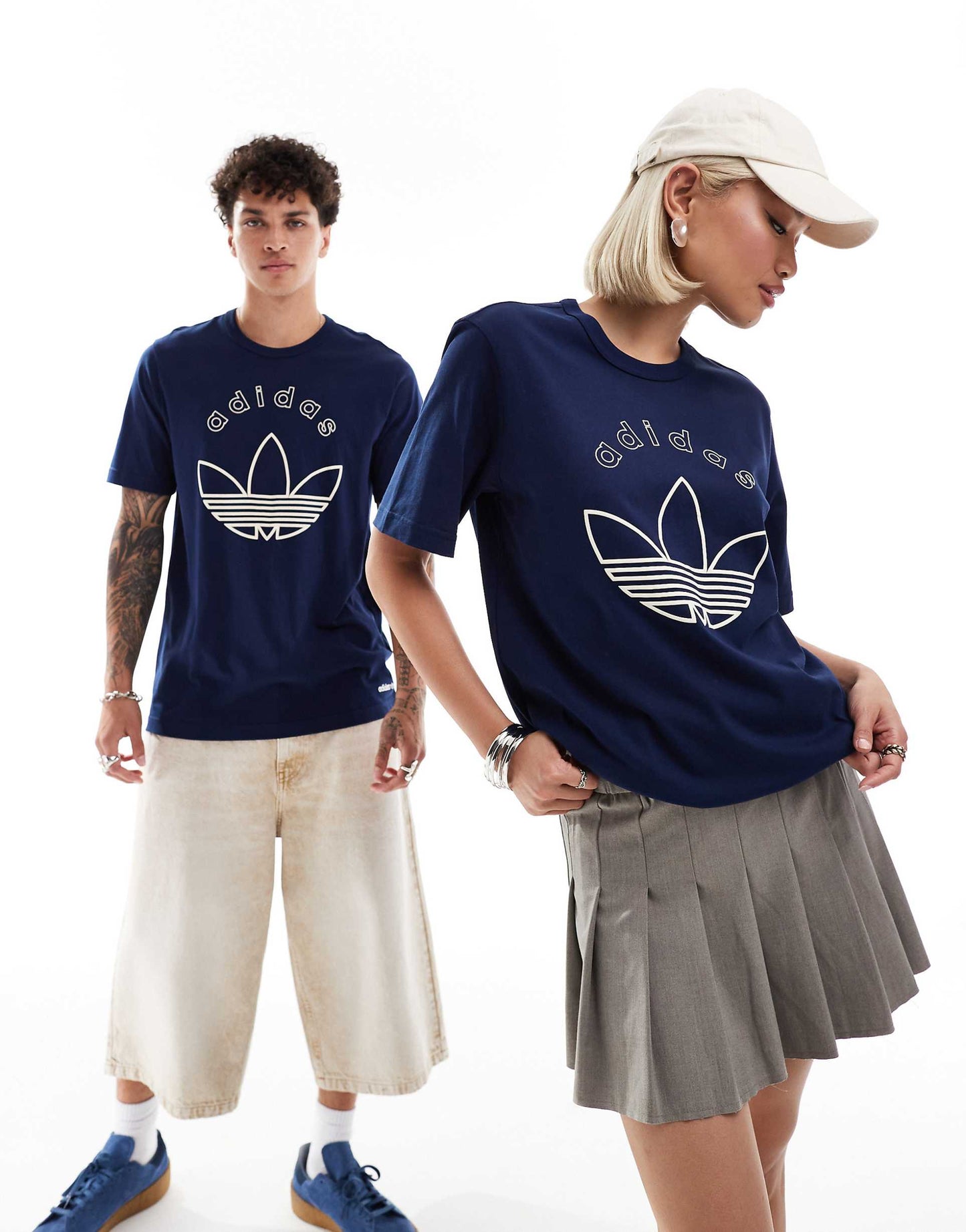 Unisex Trefoil Graphic T-Shirt